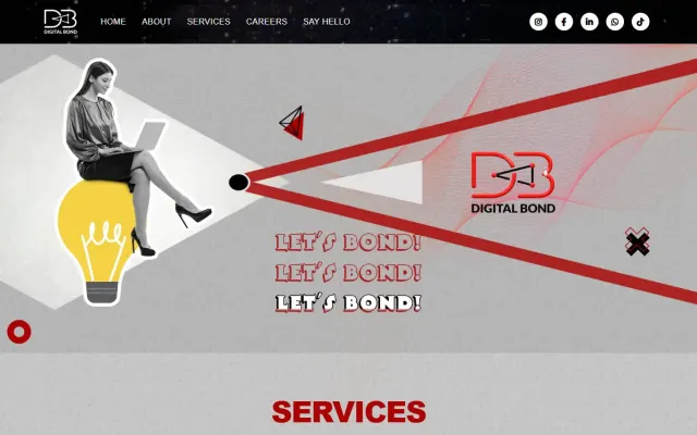 Digital Bond — Marketing Agency Platform — case study screenshot